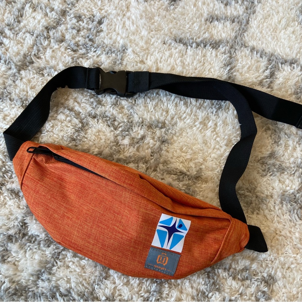 beltbag waist belt burnt orange color READ